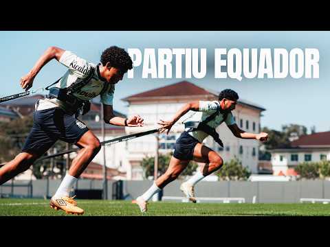 SANTOS TRAINS BEFORE TRIP TO ECUADOR