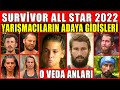 Survivor All Star 2022 Yarışmacılarının Survivor Adasına Gidişleri! İşte O Veda Anları! Kim Ne Dedi?