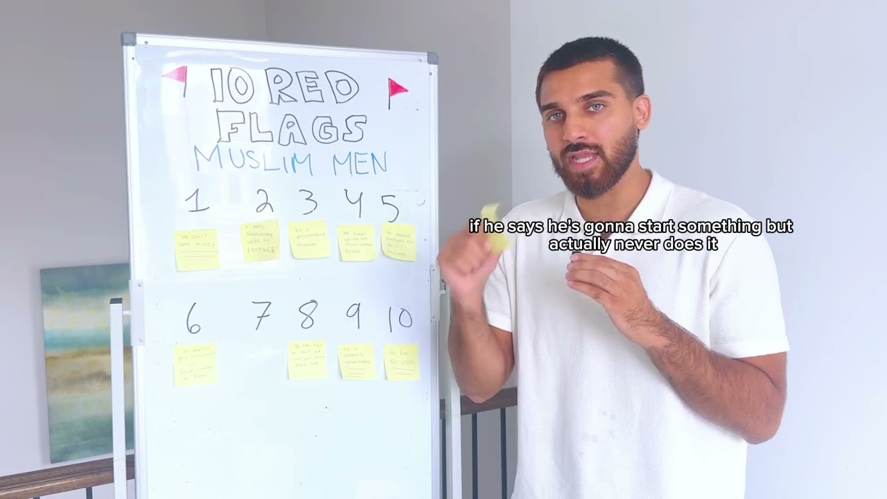 10 Red Flags of Muslim Men