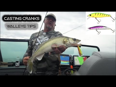 How to Cast Cranks for Walleyes (Fishing Techniques) 