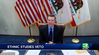 Newsom vetoes California bill requiring ethnic studies to graduate high school