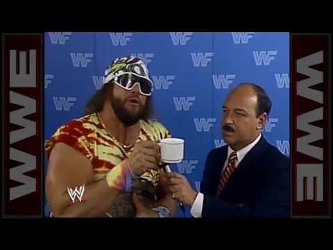 What does Randy Savage Drink in the morning