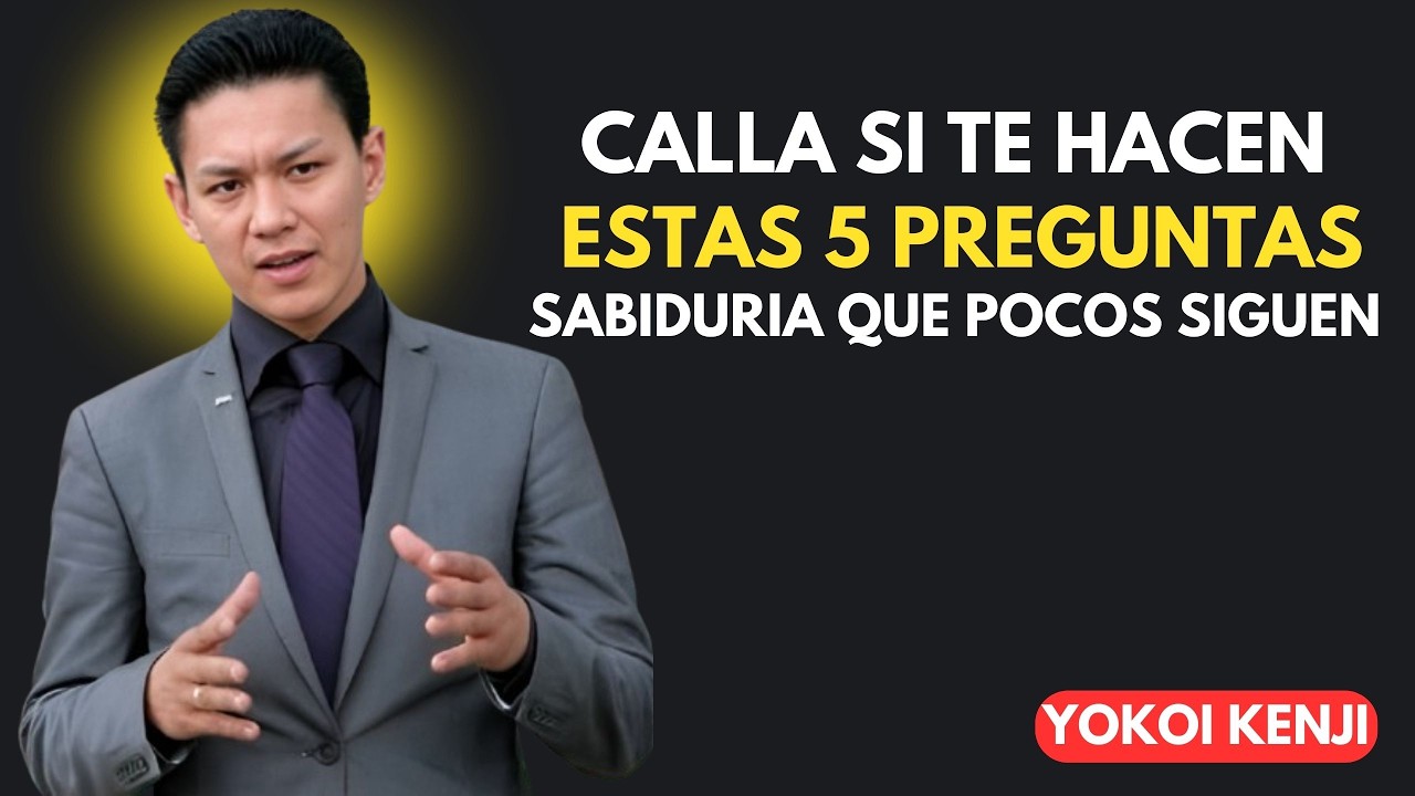 Nunca Respondas Estas 5 Preguntas Si Quieres Prosperar — Yokoi Kenji | Motivación 