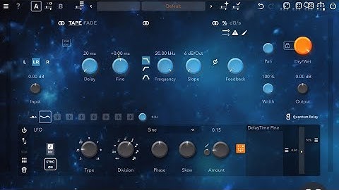 Delay Line Modulation Possibilities of Quantum Delay by GS DSP