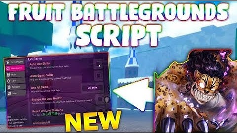 *NEW* Fruit Battlegrounds Script (PASTEBIN 2025) (TELEPORT ON PLAYER, AUTOFARM, GET FRUITS, SPEED)