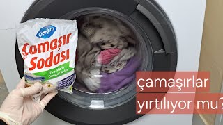 ÇAMAŞIR sodası MAKİNEDE nasıl kullanılır 💯