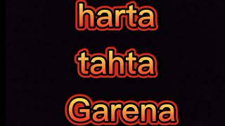 HARTA TAHTA GARENA😂😂💪💪