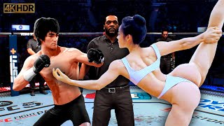 TRUE Bruce Lee vs. Acrobatic Diva | EA Sports UFC 5