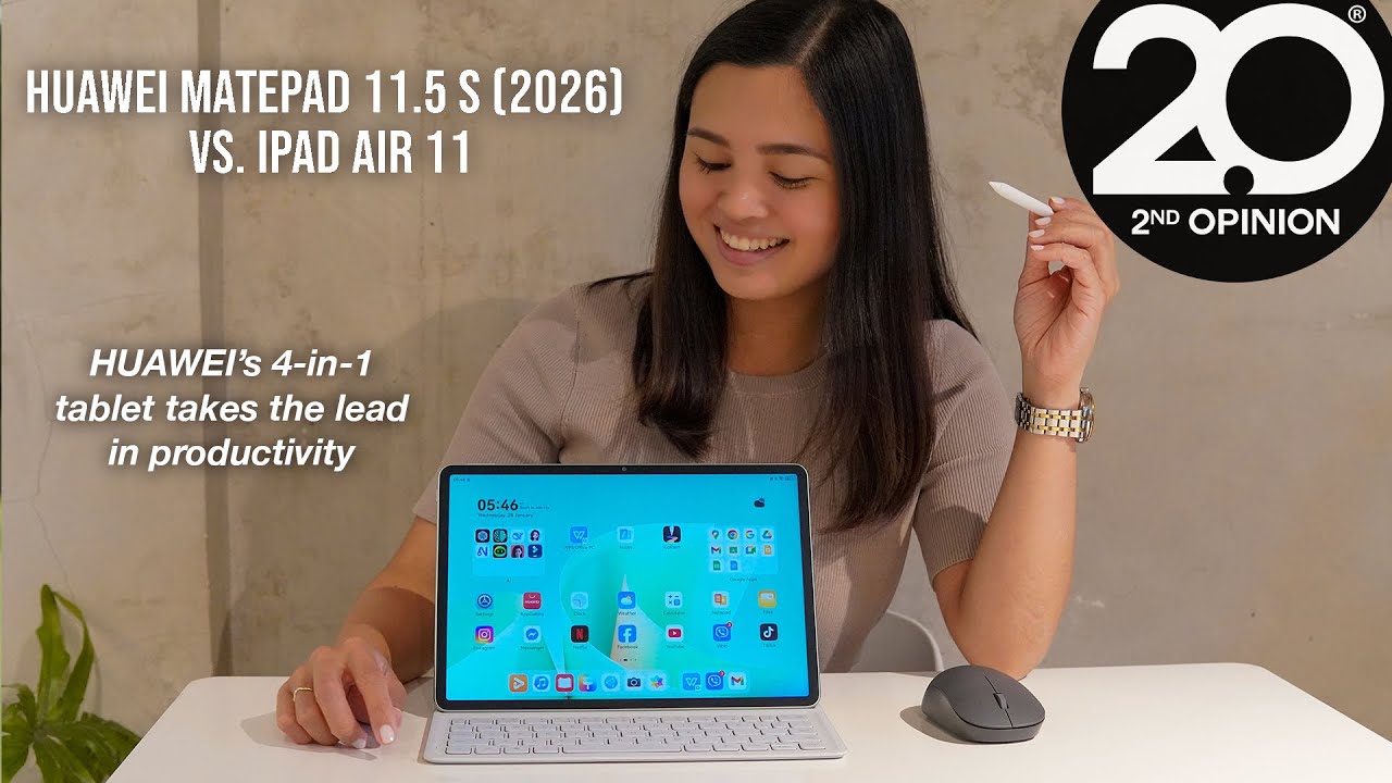 HUAWEI MatePad 11.5 S 2026 против iPad Air 11: планшет-трансформер HUAWEI лидирует по производите...