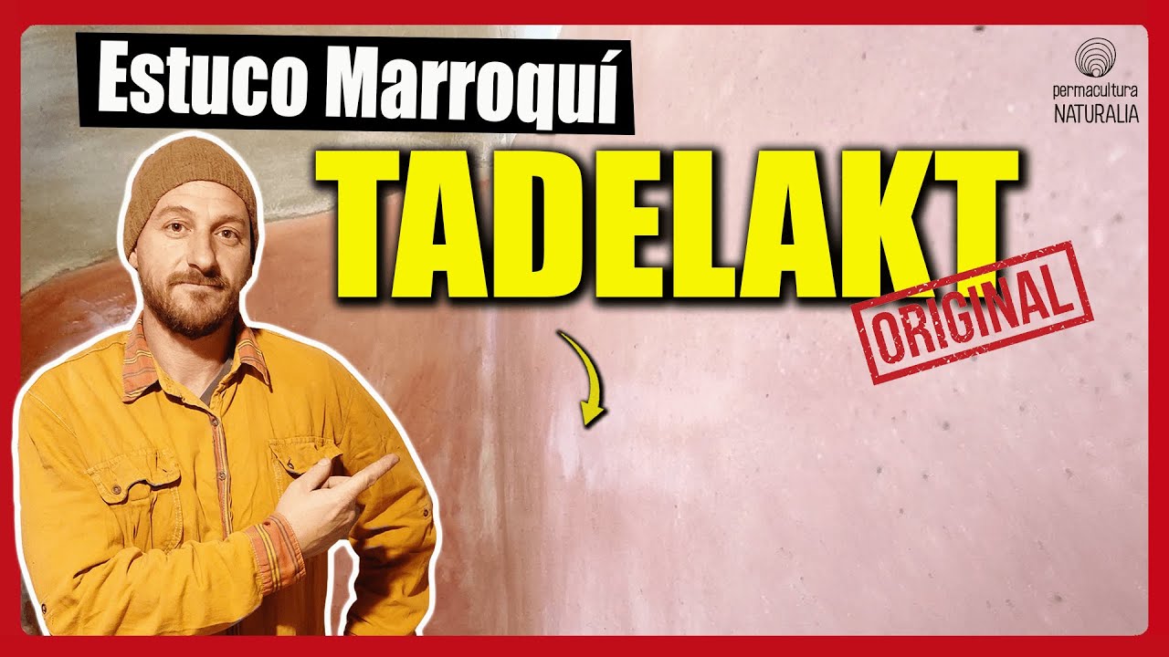 ✋REVESTIMIENTO DEFINITIVO para BAÑOS | Fórmula ORIGINAL del ESTUCO TADELAKT |Bioconstrucción|