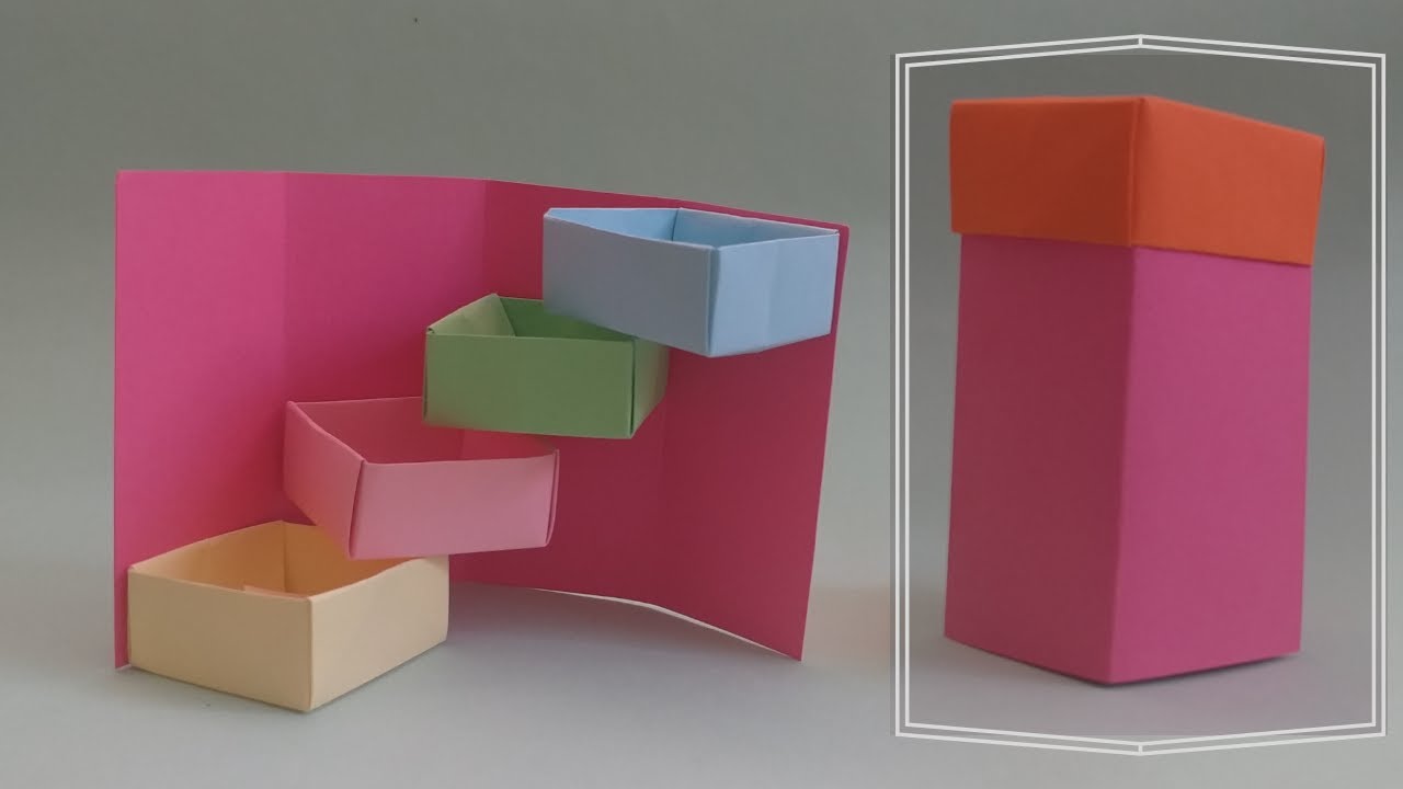 Caja con cajones Secretos Secret box YouTube