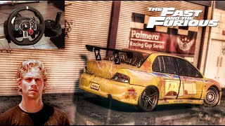 Rebuilding Lancer Evolution IX (Brian O'Conner - Fast & Furious) - NFS HEAT - LOGITECH G29 Gameplay