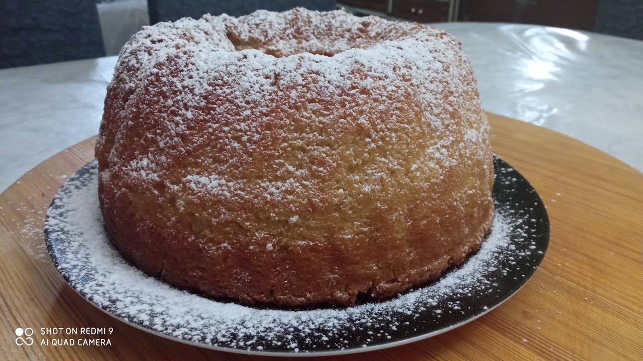 Κέικ 🍊1-2-3-4! Νηστίσιμο🍊 Χωρίς αβγά, χωρίς βούτυρα, χωρίς μίξερ, χωρίς ζυγαριά 😉 Αφροςςςςςς 🌺🎥