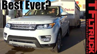 Sports Performance 2016 Range Rover Sport Diesel Td6 Towing MPG Review: Best Ever Tested MPG?