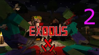 Minecraft Exodus (Played by the Map Maker) Ep2: Do you Trust Green Boxes