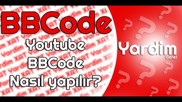 BBCode: How to embed Youtube video?