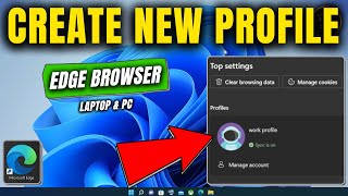 How to Create a New Profile in Microsoft Edge