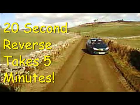Reversing is NOT Her Strong Point!