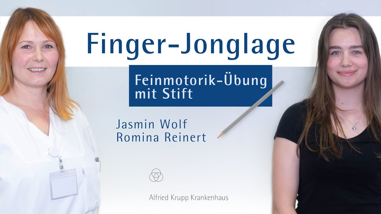 Ergotherapie für Zuhause: Finger-Jonglage stärkt Feinmotorik
