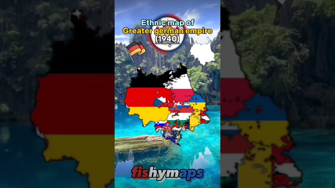 ethnic map of greater german empire