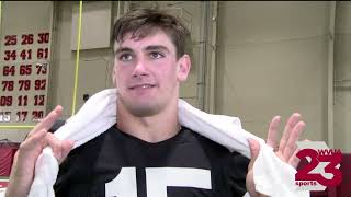 Alabama Qb Ty Simpson Meets With The Media 10-21-25