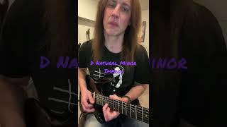 D Natural Minor Improvisation….