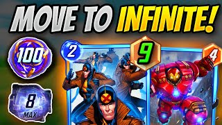 This Deck Got Me Infinite in 6 HOURS! 🔥 61% WINRATE 🔥 All-In Multiple Man Move | Marvel Snap