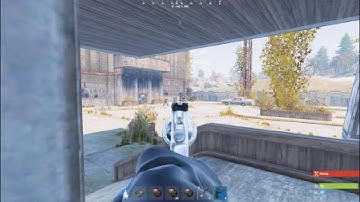 Launch site PVP | solo Rust console