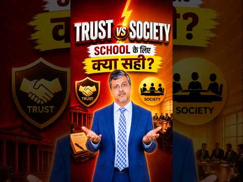Trust or Society? Which Is Better for Starting a School?