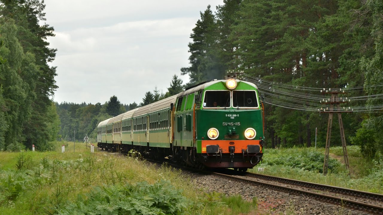 Pożegnanie SU45 z północno-wschodniej Polski