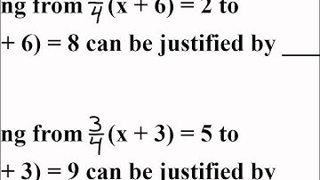 Justify Solution Steps video