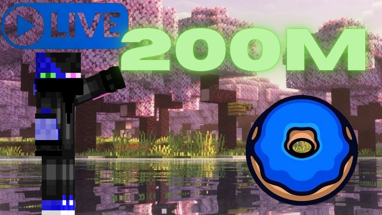 Trapping People On The Donut SMP! / Getting To 200M