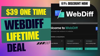😱WebDiff Lifetime Deal |STOP Breaking WordPress Sites After Update | $39 Lifetime Deal | 61% Off Now News
