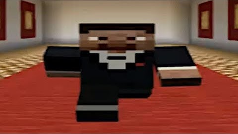 Wide Minecraft Steve Walking Meme