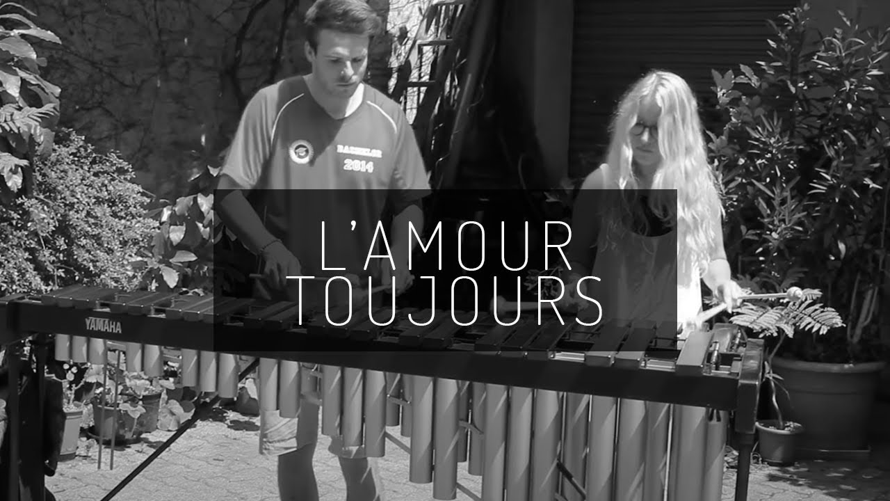 L'amours toujours - Marimba Cover