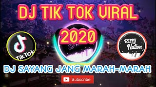 Download Lagu DJ SAYANG JANG MARAH-MARAH | DJ VIRAL TIK TOK 2020 | by RULY HANZ MP3