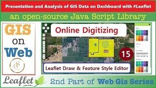 Leaflet Draw & Feature Style Editor : Point, Line, Polygon | Online Digitizing | 15