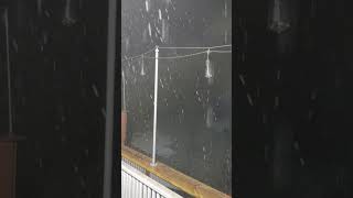 We're having Thunder Sleet!   CRAZY STORM!