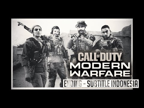 Call Of Duty Modern Warfare Gameplay Walkthrough Subtitle Indonesia Part 8 - Tamat