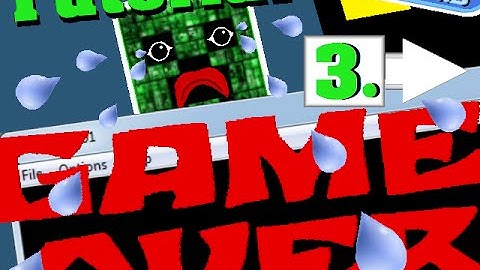 ◁ ◀ ◁ Fusion 2.5 Tutorial ③ GAME OVER ! [ Clickteam ] ▶ ▷ ▶