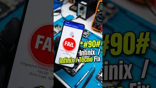 Infinix &amp; Tecno Fingerprint #90# Test Fail? 😱 Hardware Not Available Fix!