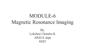 MODULE 6 :BME:part 1