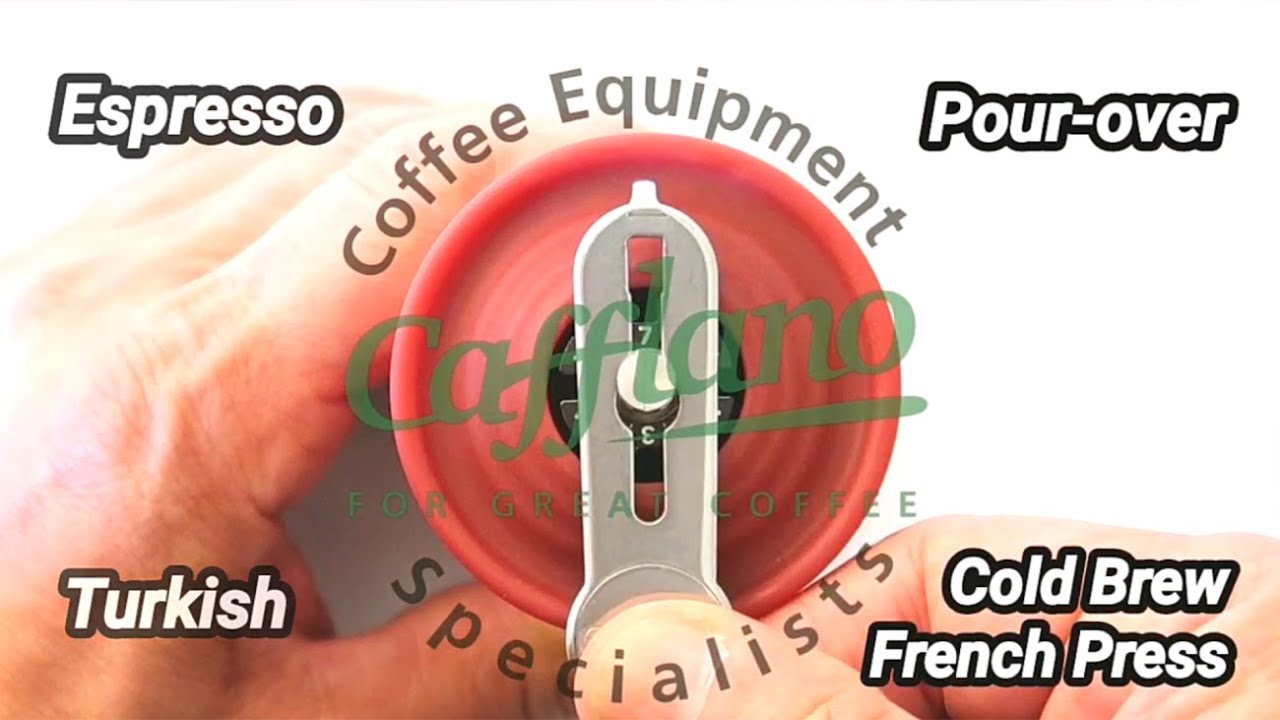 Cafflano® Krinder, outperforming Italian Metalburr COFFEE GRINDER