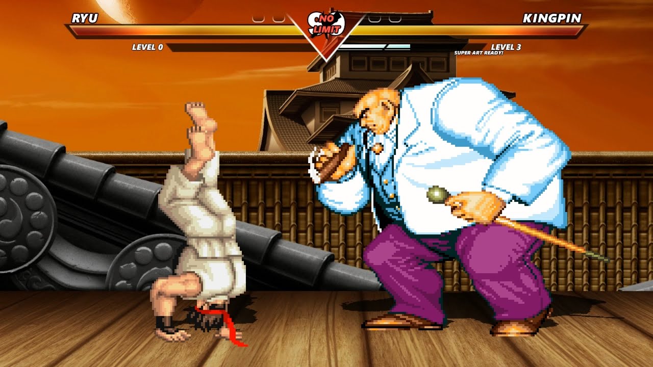 RYU vs KINGPIN - Highest Level Incredible Epic Fight!