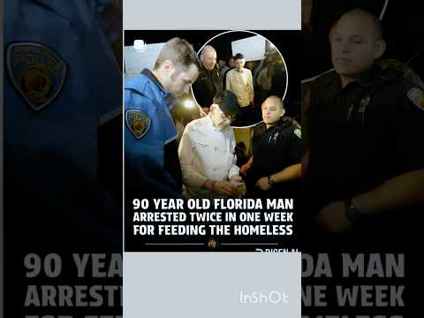 Twice in One Week: A 90-Year-Old’s Kindness Lands Him in Handcuffs #subscribe