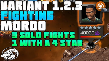 How To Defeat Mordo Variant One Chapter 2.3 Three Solo Fights One With A 4 Star