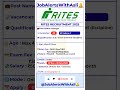 💥RITES Manager Recruitment 2025 🔥 40 Posts | All India Eligible | Salary ₹1.60 Lakh #Ep214