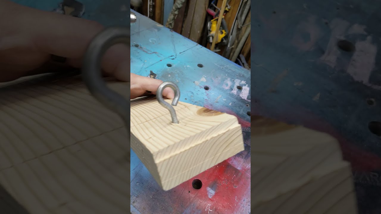 EASILY Screw and Unscrew Eye Bolts with this TRICK!