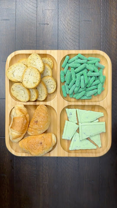 Green themed sweets platter asmr #shorts