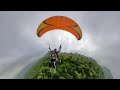 EPIC PARAGLIDING | 360 VIDEO | 5.7 K | SAPUTARA | INCREDIBLE INDIA